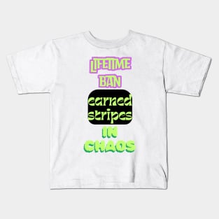 Banned for Life Kids T-Shirt